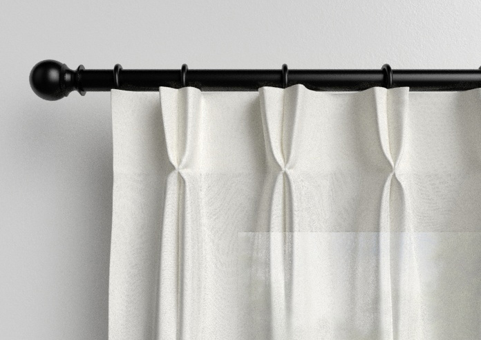 Casoria Voile, Classic White - Made to Measure Curtains - Image 10